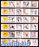 Olympic Games 25v, imperforated