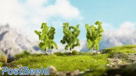 Birch Trees (3pcs) ~ 4,5cm