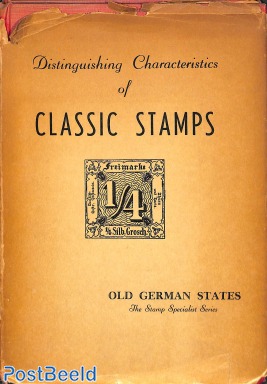 Distinguishing Characteristics of Old German States, 108p, 1948, hardcover