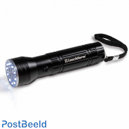 UV pocket torch L83 "2 in 1" with 6 UV LEDs (365nm) and 10 white LEDs