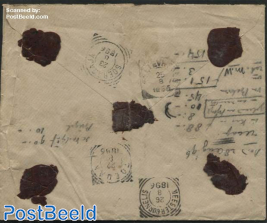 Registered letter with 20c stamp, Na Posttijd