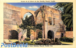 Postcard 9c, Ruins