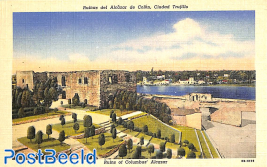 Postcard 9c, Ruines