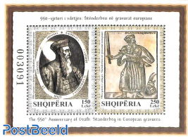 550 years death of Skanderbeg s/s