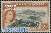 2.5p, Mountain road, Stamp out of set