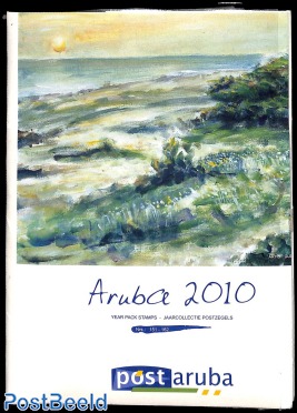 Official yearset Aruba 2010 (all stamps separated, 58 stamps)