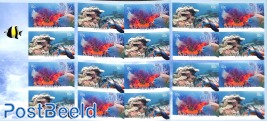 Coral Reefs foil booklet