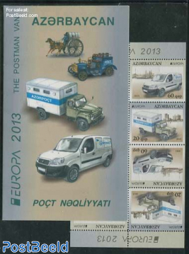 Europa, Postal transport booklet