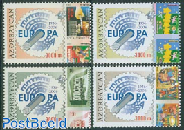 50 Years Europa stamps 4v, perforated