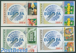 50 Years Europa stamps 4v, imperforated