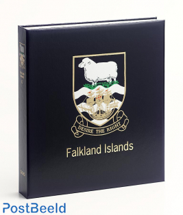 Luxe binder stamp album Falkland Isl. II