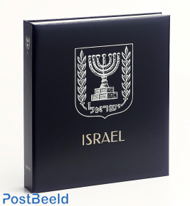 Luxe stamp album Israel II 1965-1974