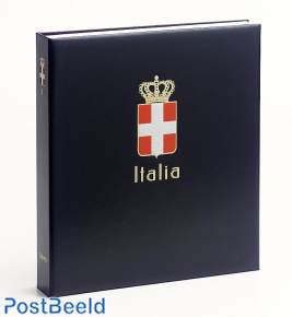Luxe binder stamp album Italy Roy. I
