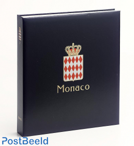 Luxe stamp album Monaco III 1980-1987