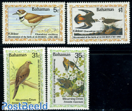 Audubon, birds 4v