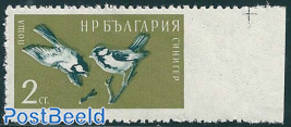 Birds 1v, imperforated right side