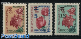 Riccione stamp exposition 3v