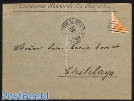 10c (Michel No. 36H) on cover