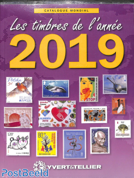 Yvert, Stamps of the year 2019