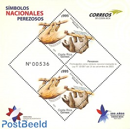 Perezosos, national symbol s/s