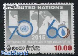 70 Years UN, 60 Years Member 1v