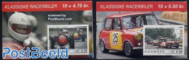 Vintage racing cars 2 booklets