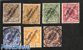 Suedwestafrika, used set with attest Richter