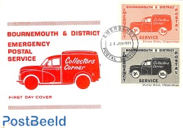 Cover Emergency Postal Service