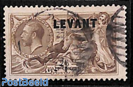 Levant, 2/6sh, used