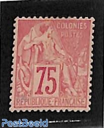 75c, Stamp out of set