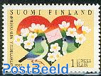 Greeting stamp 1v, joint issue Estonia