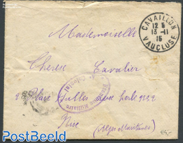 Envelope from Cavaillon