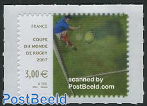 World Cup Rugby 1v (3-D stamps)