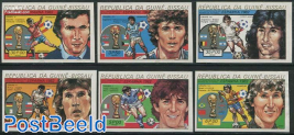 World Cup Football 6v imperforated
