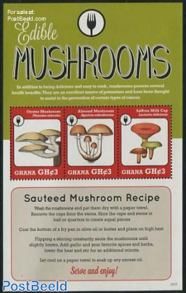 Edible mushrooms 3v m/s