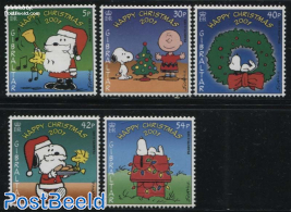 Christmas, Snoopy 5v