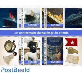 110th anniversary of the sinking of the Titanic