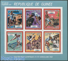 Olympic Games 6v m/s, Imperforated