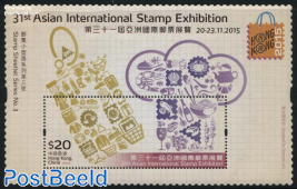 31st Asian Stamp Expo, No.3 s/s