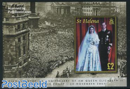 Elizabeth II 60th wedding anniversary s/s