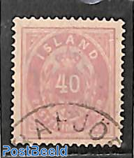 40a, Stamp out of set