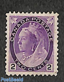 2c, violet, stamp out of set