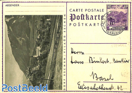 Illustrated Postcard Dorf Eschen