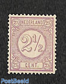 2.5c, Perf. 12.5, Large holes, Stamp out of set