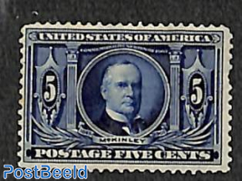 5c, Blue, Stamp out of set