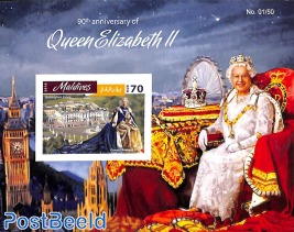 Queen Elizabeth II, s/s, imperforated