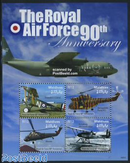 Royal Royal Aire Force 4v m/s