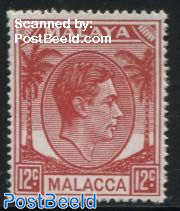 12c, Mallacca, Stamp out of set