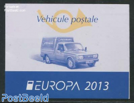 Europa, postal transport booklet