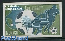 World Cup football 1v imperforated